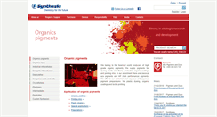 Desktop Screenshot of pigments.synthesia.eu